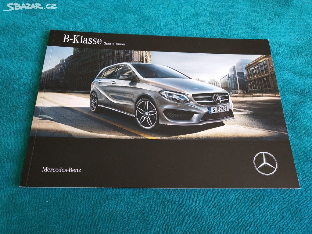 Prospekt Mercedes-Benz B W246, 64 stran, německy