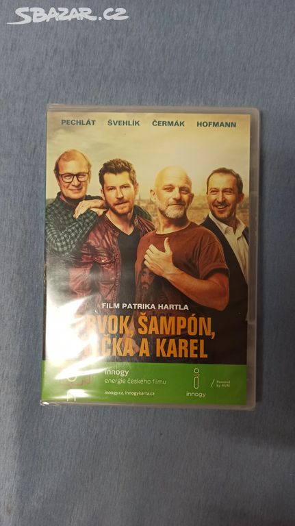 DVD filmu Prvok, Šampón, Tyčka a Karel
