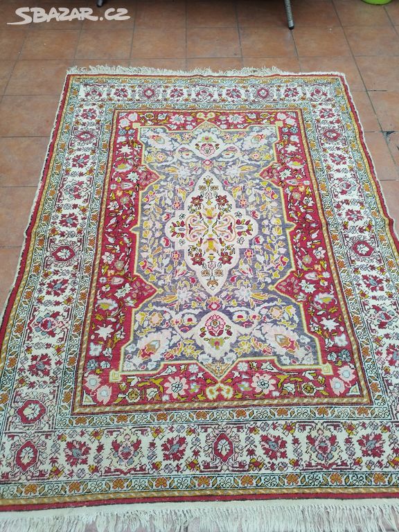 Starožitný perský koberec orig vintage 200 x 140 c