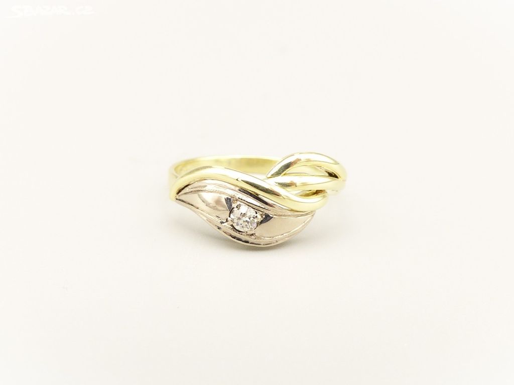 Zlatý prsten 3,40g vel.57+500 šperků klik: další -