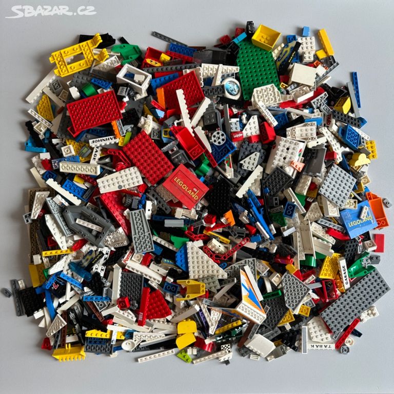 Mix DRUHÉ JAKOSTI LEGO kostek (2,5 KG) - 21