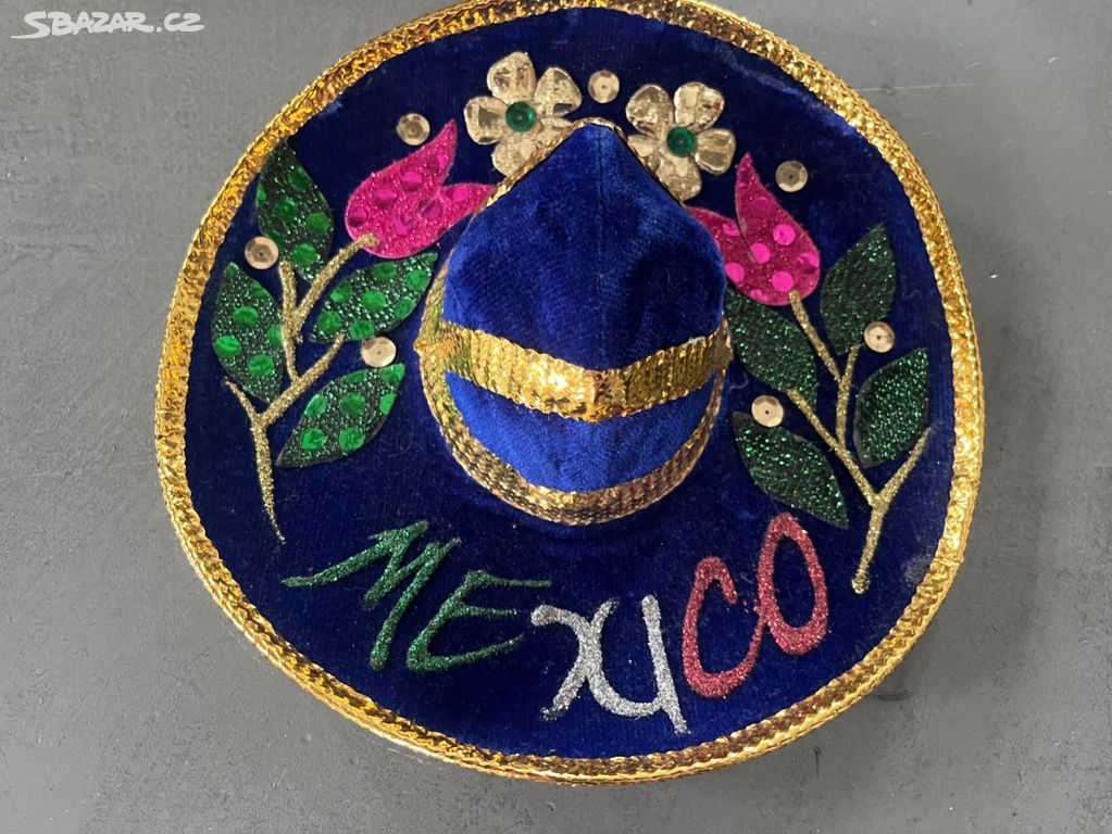 Mexický klobouček - dekorace