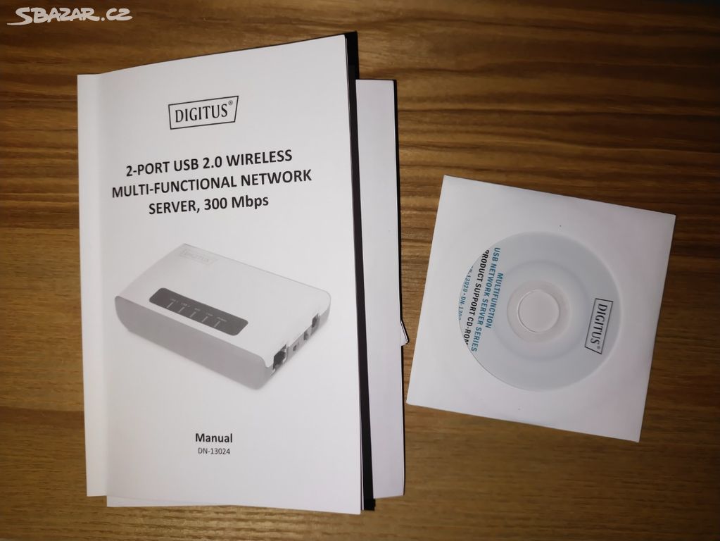 Wireless Multifunction Network Server DIGITUS
