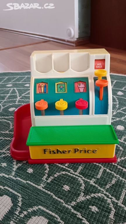 Pokladna Fisher Price (retro)