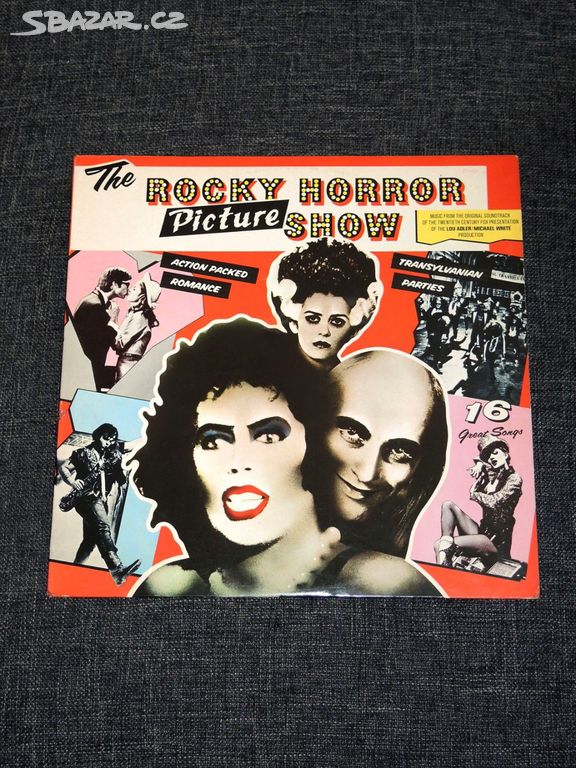 LP The Rocky Horror Picture Show (1975).