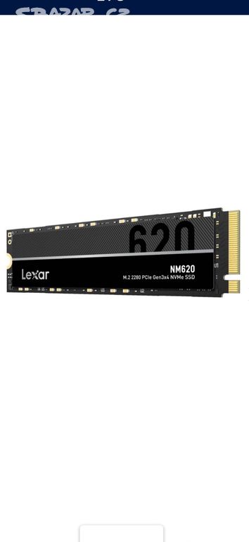 SSD Lexar NM620 PCle Gen3 M.2 NVMe - 2TB