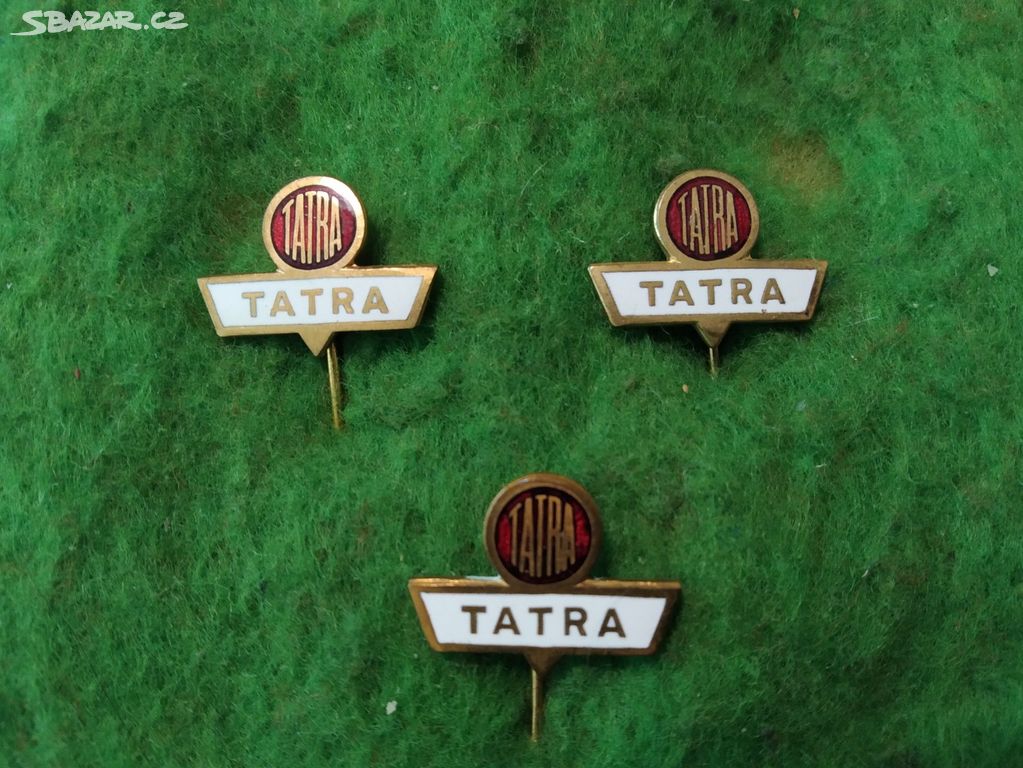 TATRA - 3 ks  ODZNAKŮ.