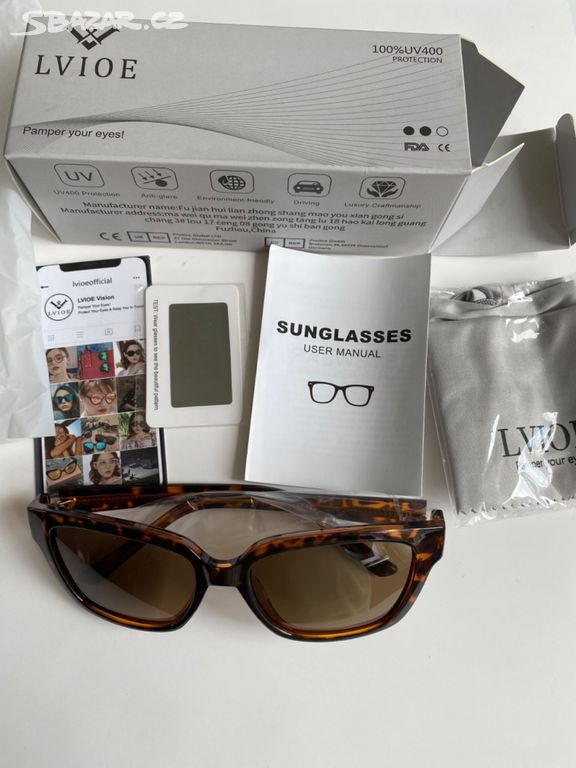 Sluneční brýle LVIOE polarizované klasické s UV400
