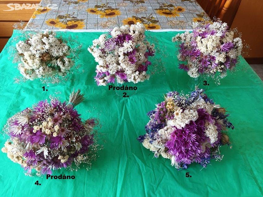Sušené květiny,kytice (1).