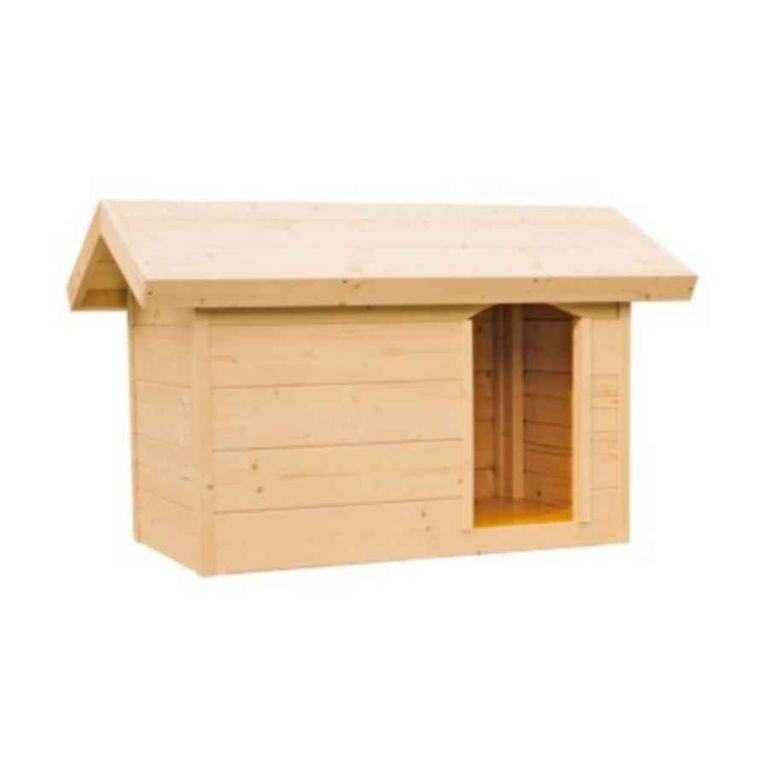 Venkovní dřevěná bouda pro psa 90x45x70 cm - nová