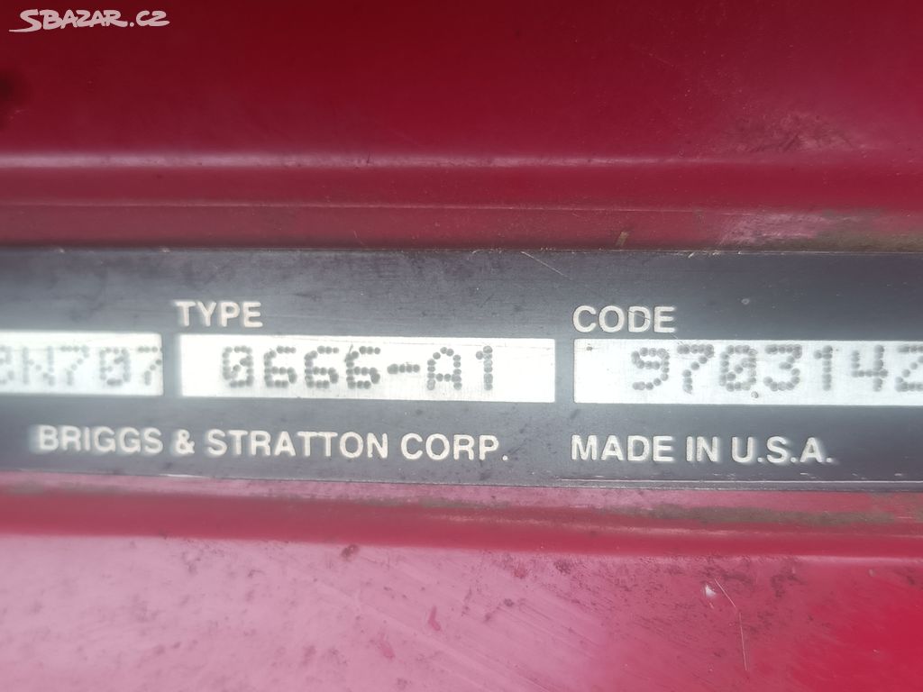 Prodám motor Briggs-Stratton