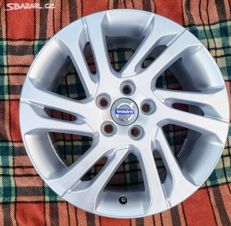 17"-HEZKÉ ALU DISKY 5x108 ORIG VOLVO XC60+S60+V60