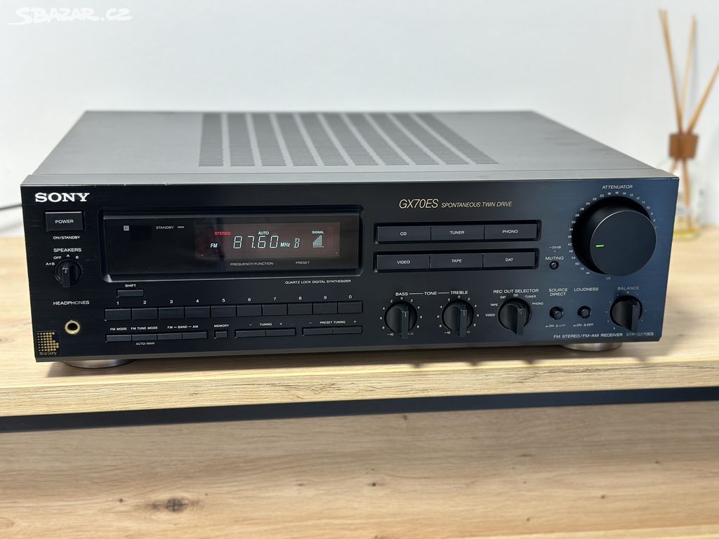 SONY STR-GX70ES KVALITNÍ STEREO RECEIVER ESPRIT !!