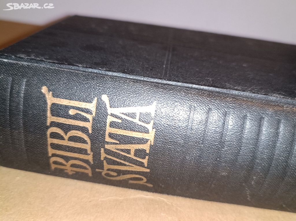 Bible kniha - Biblí svatá aneb všecky svatá písma