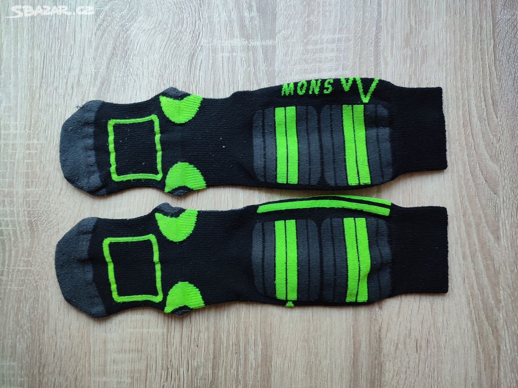 Dětské lyžařské ponožky - velikost 27-30