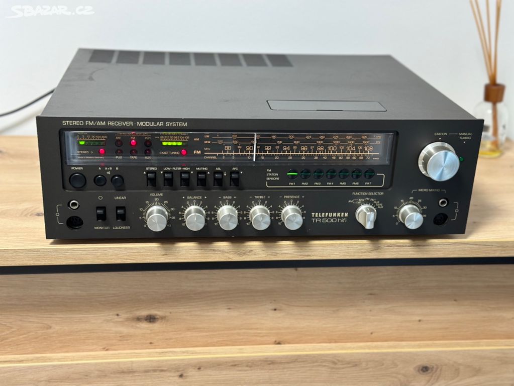 TELEFUNKEN TR 500 VINTAGE STEREO RECEIVER !!