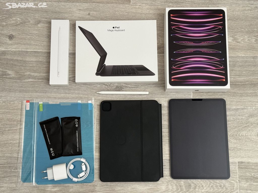 !TOP-Apple iPad Pro 11" M2 512GB+MagicKeyb+Pencil