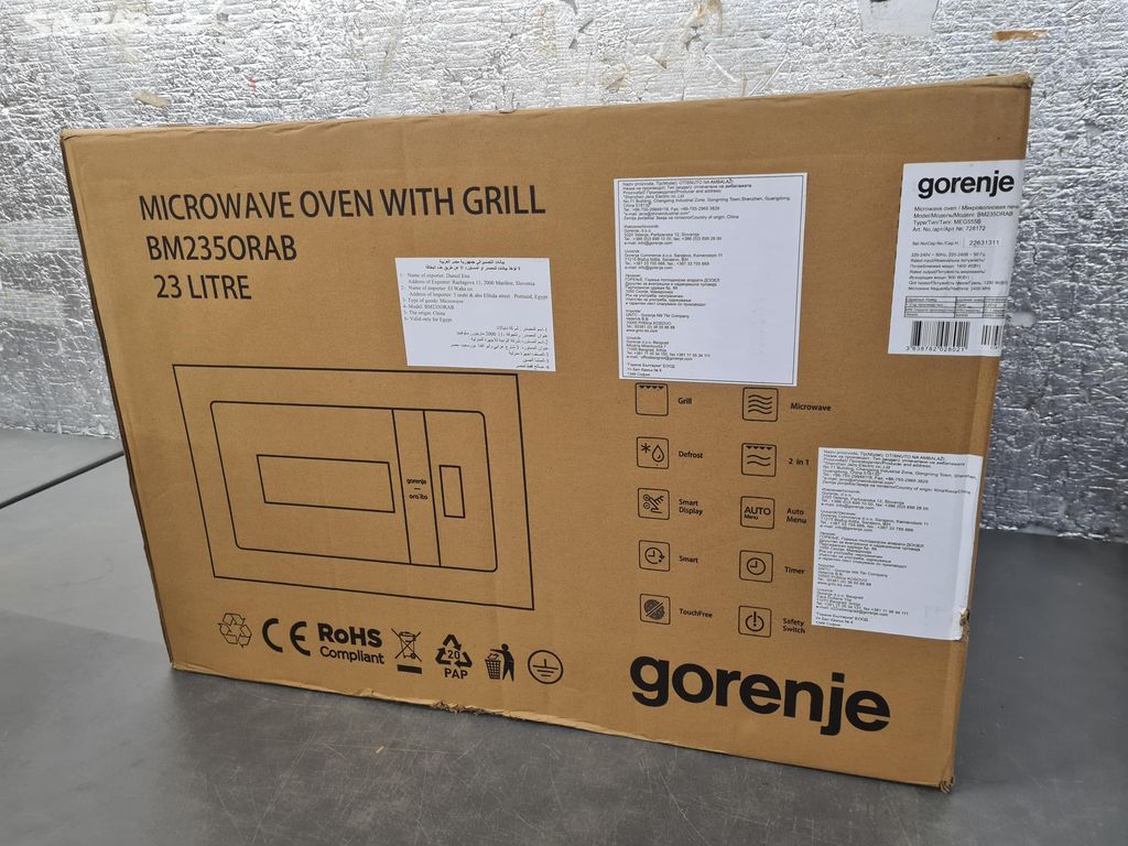 Gorenje BM235ORAB - mikrovlnná trouba