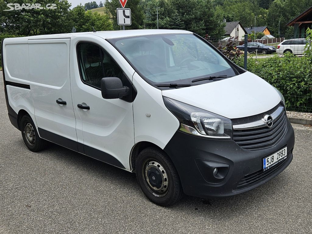 Opel Vivaro 1.6 CDTi 95k - odpočet DPH