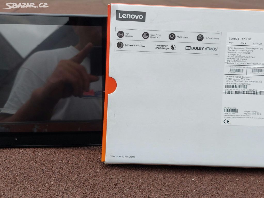Tablet Lenovo Tab E10 TB-X104L 10.1", 2GB
