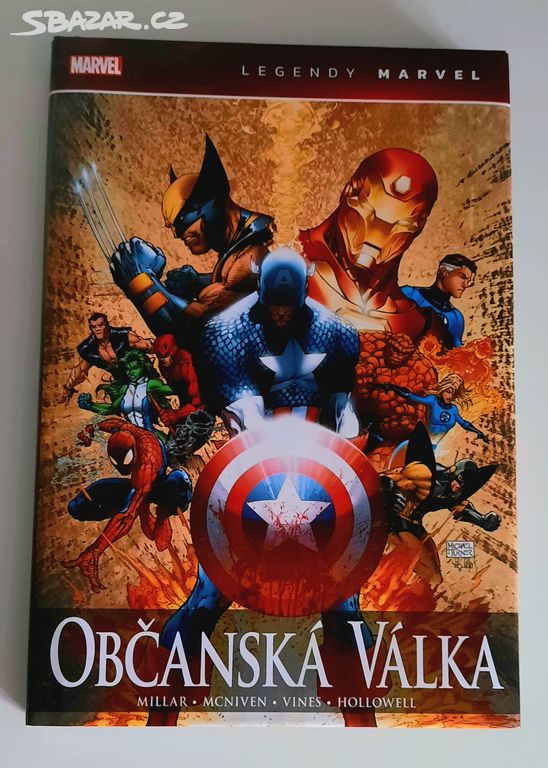 Komiks MARVEL Občanská válka