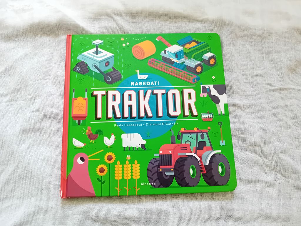 knížka s traktory