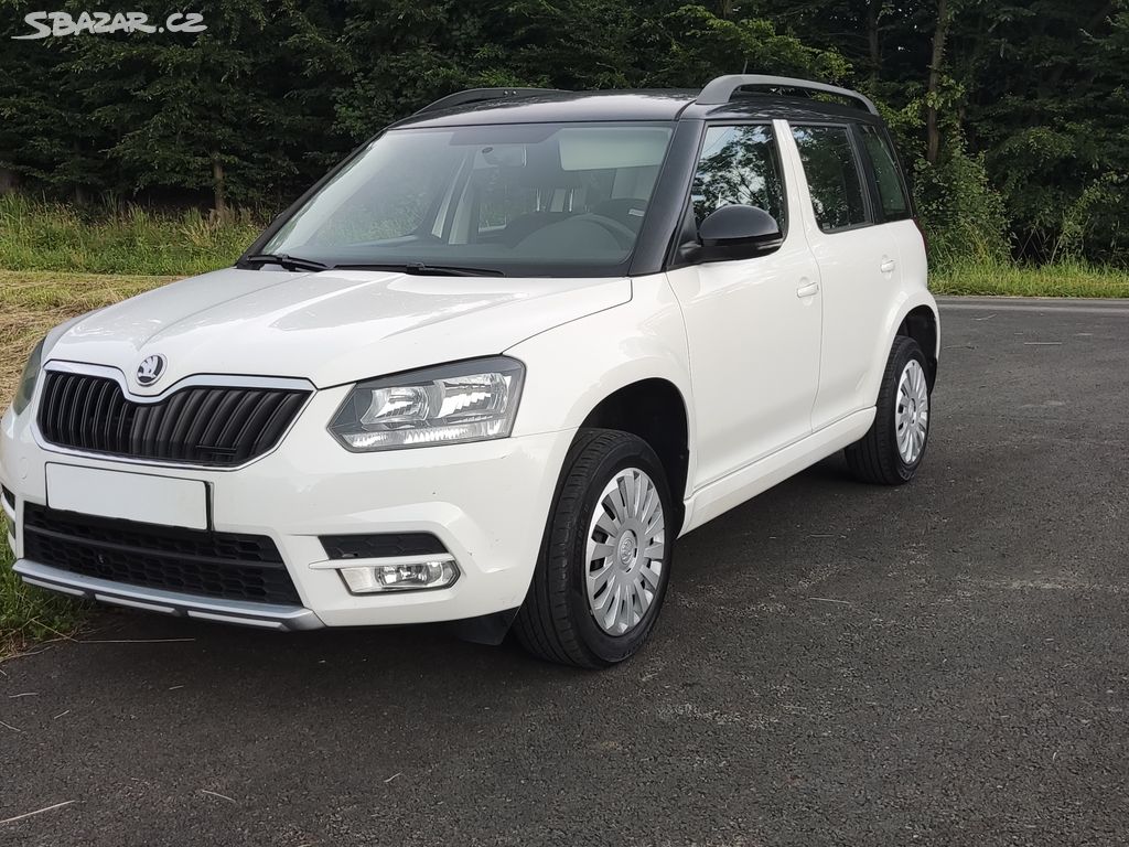 Také na Splátky Škoda Yeti facelift 1.6TDI 77KW