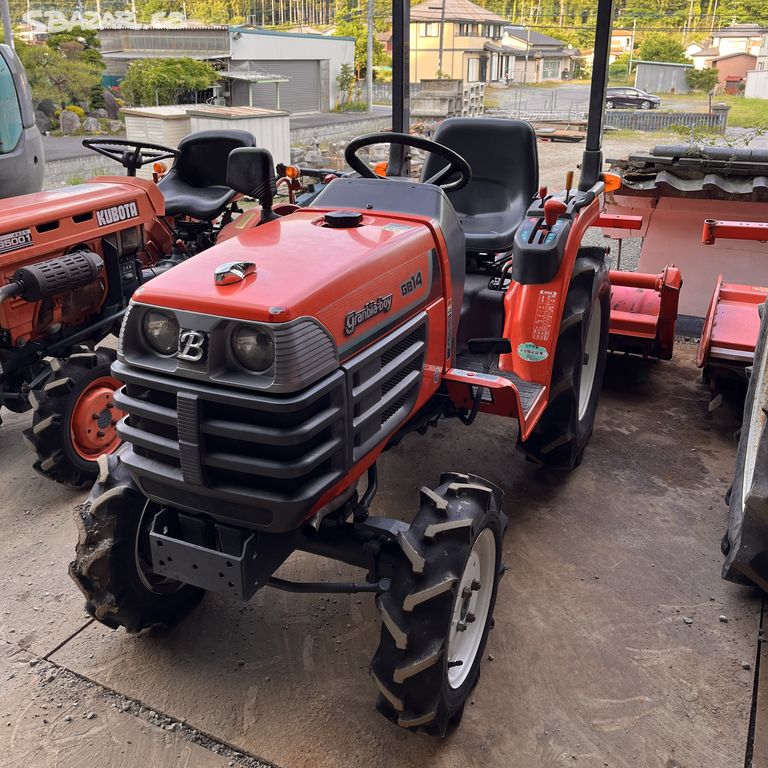 Malotraktor Kubota GB 14 skladem v Opavě