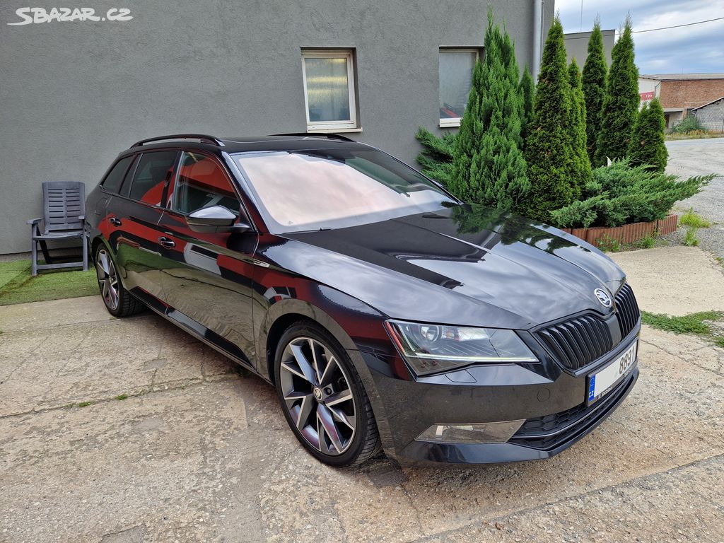 Škoda Superb 2.0 TDI 140kW SPORTLINE MANUÁL