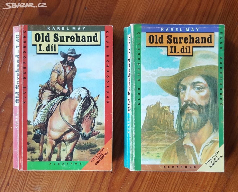 2x Karl May Old Surehand 1. a 2. díl