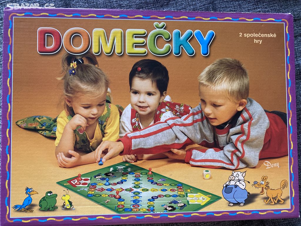 Domečky. Hra pro děti od 4 let