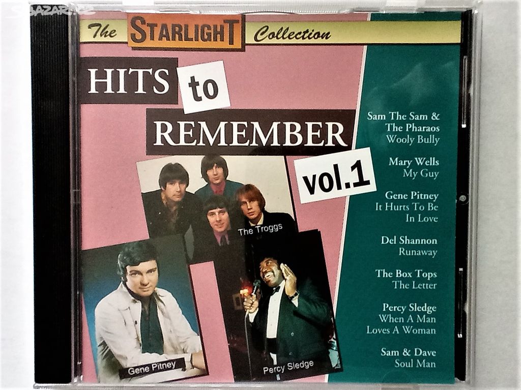 "Hits To Remember vol. 1" CD s 18 retro hity