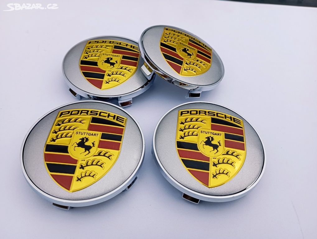 Porsche krytky kol 68mm-65mm