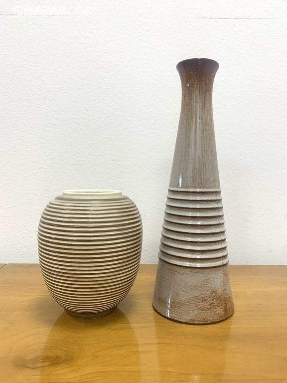 Retro vázy keramika 60. léta
