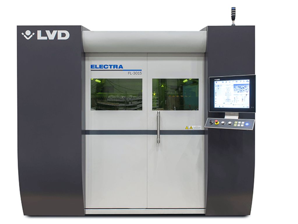 Použitý vláknový laser LVD Electra FL 3015,r. 2015