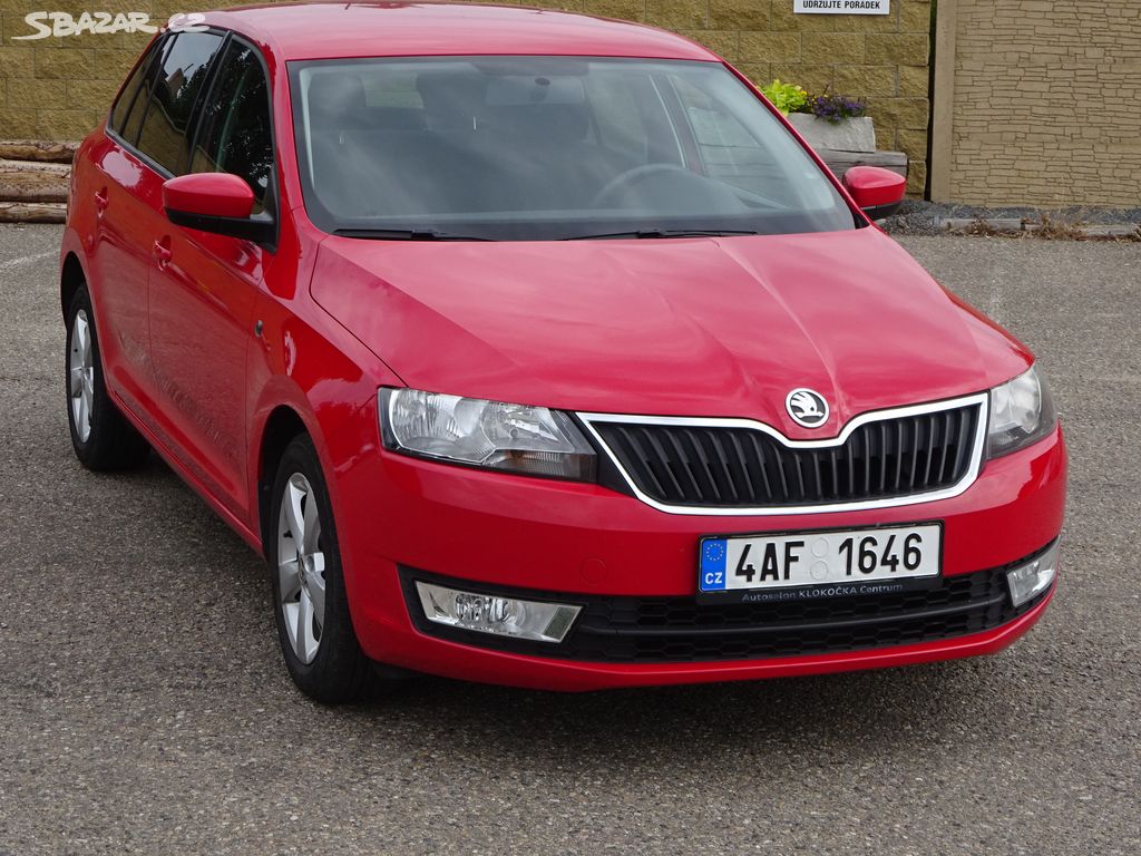 Škoda Rapid 1.2 TSI r.v.2014 2.Maj.el.serviska ČR