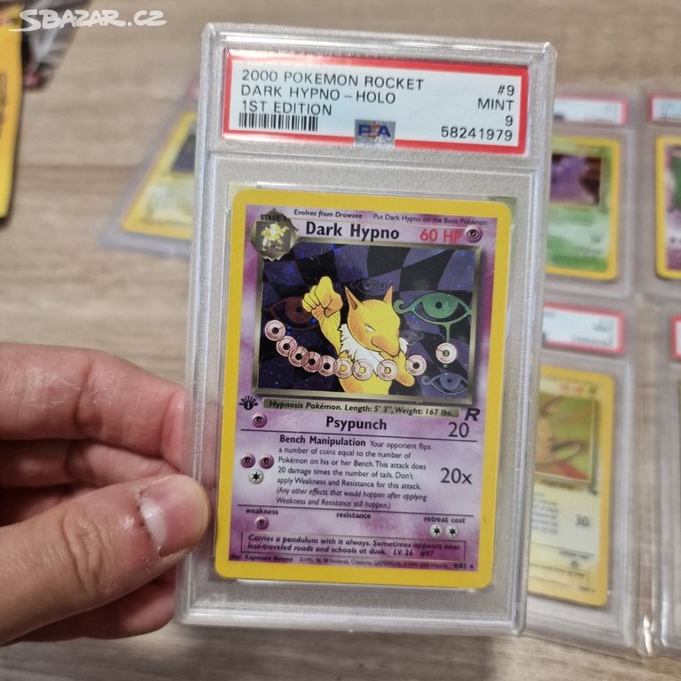 Pokémon Dark Hypno 1st Edition PSA 9 !