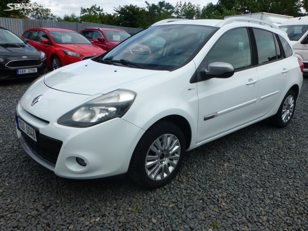 Renault Clio Grandtour 1.2i,55kw,2011,ČR,1maj.-21%