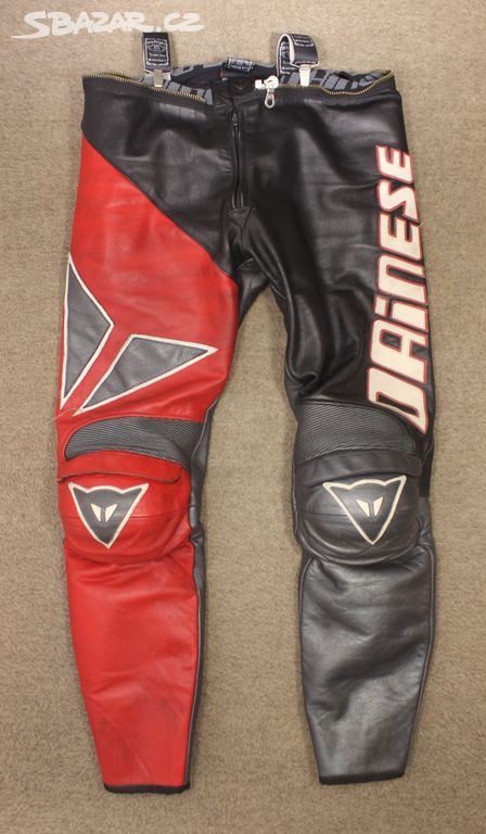 Pánské kožené moto kalhoty Dainese M/50 #o942