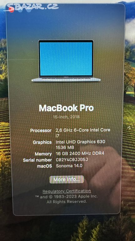 MacBook Pro 15" A1190,i7,16,SSD 500+USB-C HDD 1TB