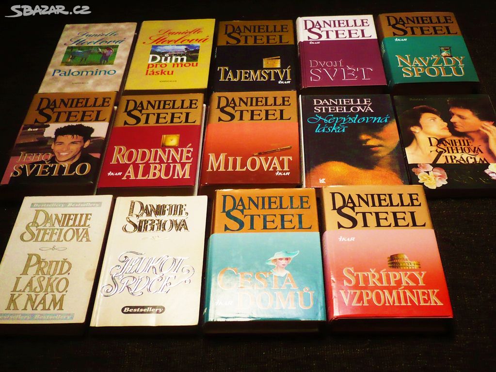 DANIELLE STEEL 14 knih .