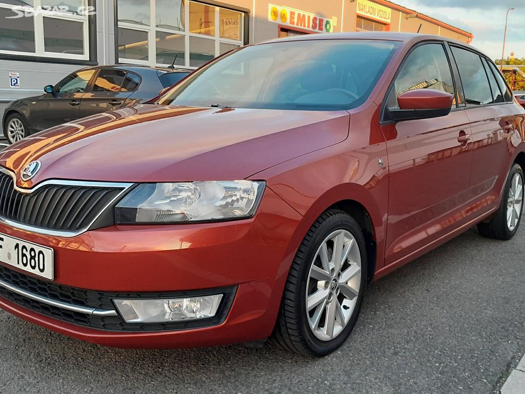 ŠKODA RAPID 1.2Tsi - 77KW, R.V.08/2015 PĚKNÝ STAV.