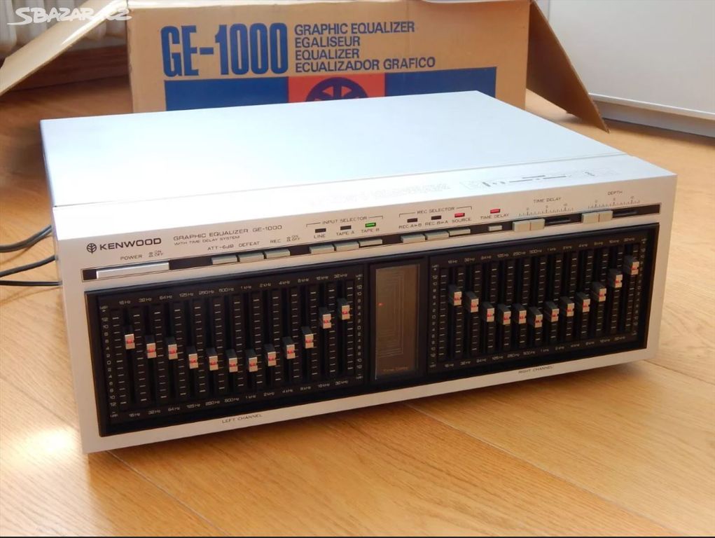 KENWOOD GE-1000 Stereo Graphic Equalize/Old School