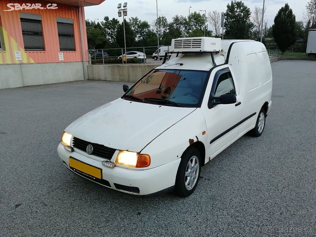 VW Caddy 1.9d chlaďák/izotherm/DPH