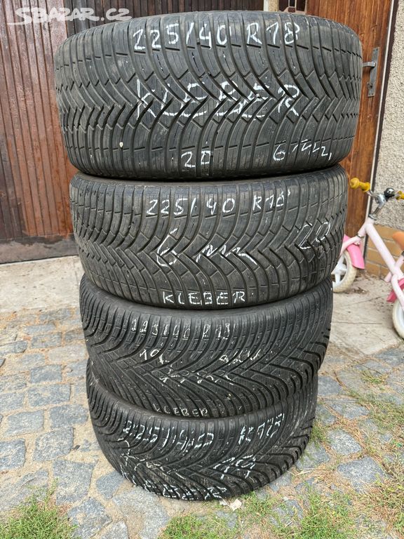 Sada zimní pneu 225/40 R18 Kleber