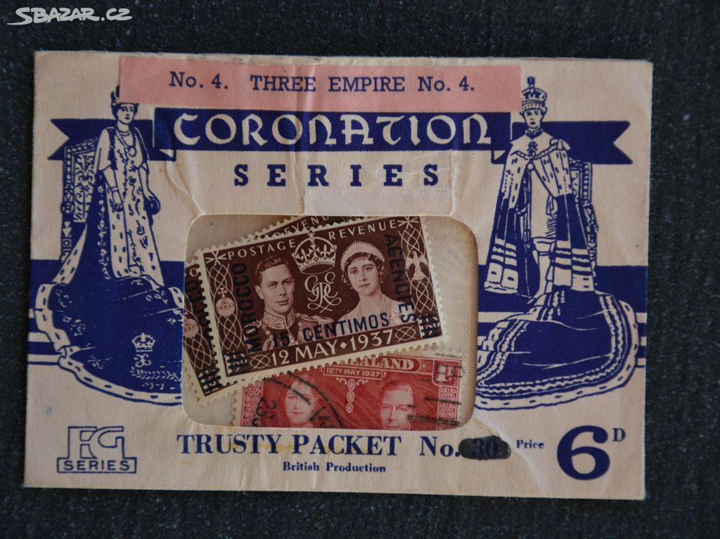 UK 12.5.1937 CORONATION SERIES / Three Empire