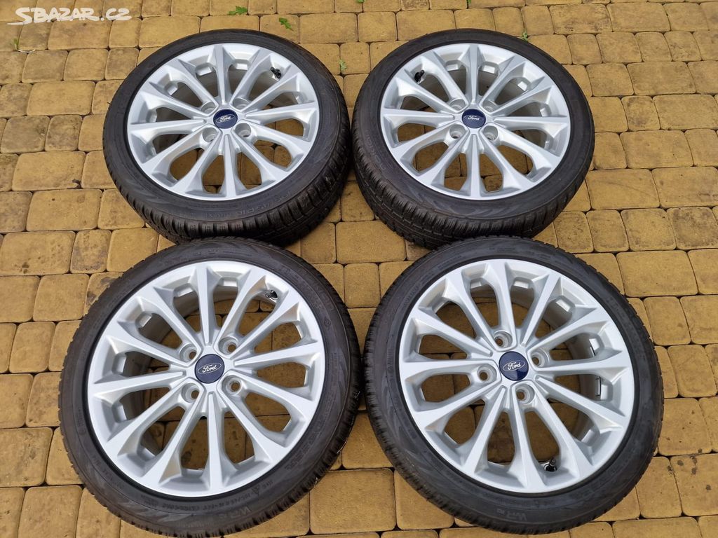 Alu kola zimní sada 4x108 16" Ford Fiesta s čidly