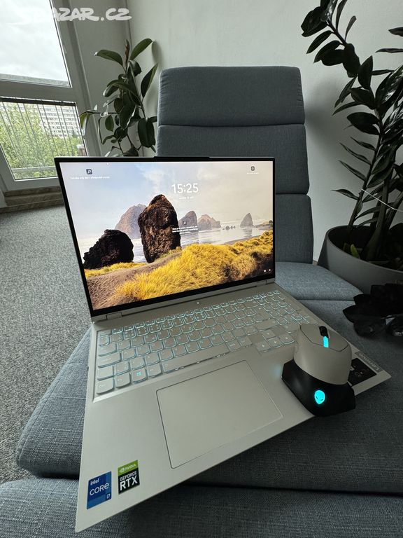 Lenovo Legion 5 PRO + myš Alienware,