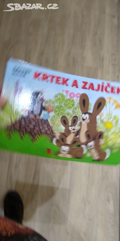 Knížka leporelo Krtek a zajíček Miler