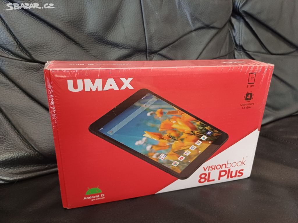 Nový tablet - umax visionbook 8L plus